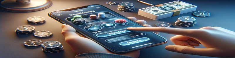 Para Yatırma ve Çekme İşlemlerinin Mobilde Yapılması